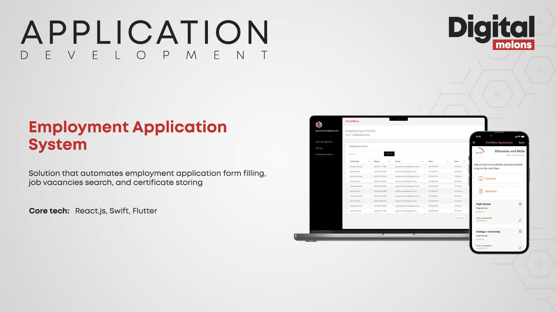 Application Development